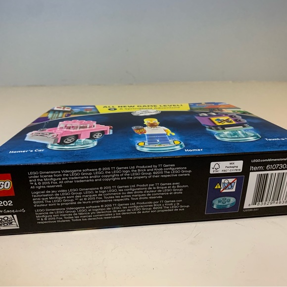 NEW! LEGOS DIMENSIONS 71202 and 71206 Simpsons Level Pack - Scooby Doo Team Pack - Picture 7 of 11